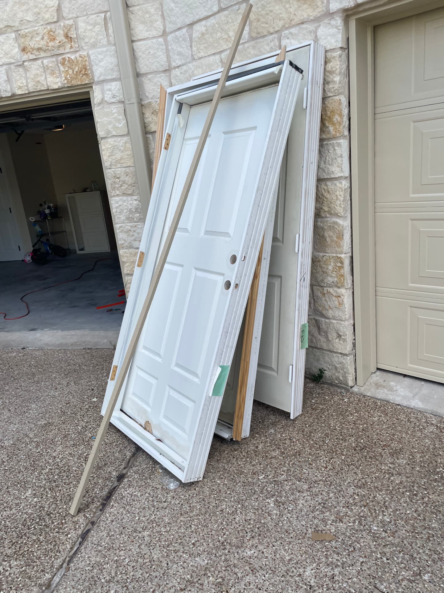 Residential door removal project